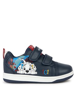 Geox Sneakersy B New Flick Boy B361LA 00085 C4211 M Granatowy ze sklepu MODIVO w kategorii Trampki dziecięce - zdjęcie 181203341