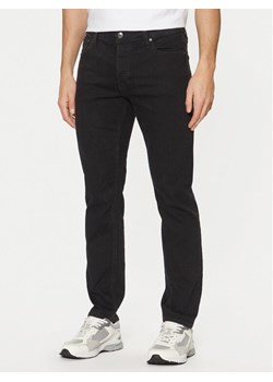 Jack&Jones Jeansy Mike 12246951 Czarny Tapered Fit ze sklepu MODIVO w kategorii Jeansy męskie - zdjęcie 181203352