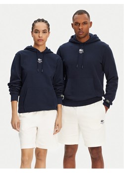 Lacoste Bluza SH2740 Granatowy Regular Fit ze sklepu MODIVO w kategorii Bluzy męskie - zdjęcie 181203471