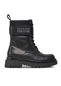 Versace Jeans Couture Trapery 75VA3S64 Czarny ze sklepu MODIVO w kategorii Workery damskie - zdjęcie 181203610