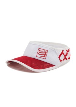 Compressport Daszek Spiderweb Ultra Visor 18644 Biały ze sklepu MODIVO w kategorii Czapki z daszkiem damskie - zdjęcie 181203613