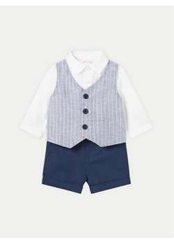 Mayoral Komplet koszula i szorty materiałowe 01220 Niebieski Regular Fit ze sklepu MODIVO w kategorii Ubranka do chrztu - zdjęcie 181203750