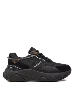Guess Sneakersy Micola FL7MIC FAL12 Czarny ze sklepu MODIVO w kategorii Buty sportowe damskie - zdjęcie 181203771
