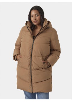 Vero Moda Curve Kurtka zimowa 10297304 Brązowy Regular Fit ze sklepu MODIVO w kategorii Kurtki damskie - zdjęcie 181203793