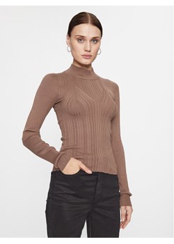 Vero Moda Golf 10293750 Brązowy Regular Fit ze sklepu MODIVO w kategorii Swetry damskie - zdjęcie 181204013