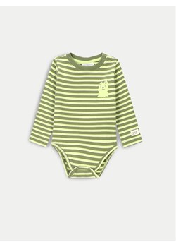 Coccodrillo Body dziecięce ZC4112102SBN Zielony ze sklepu MODIVO w kategorii Body niemowlęce - zdjęcie 181204031