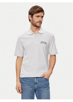 Jack&Jones Polo Josh 12247387 Biały Standard Fit ze sklepu MODIVO w kategorii T-shirty męskie - zdjęcie 181204073