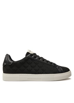 Emporio Armani Sneakersy X4X316 XM741 K001 Czarny ze sklepu MODIVO w kategorii Trampki męskie - zdjęcie 181204092