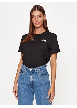 The North Face T-Shirt Foundation Graphic NF0A86XN Czarny Regular Fit ze sklepu MODIVO w kategorii Bluzki damskie - zdjęcie 181204114