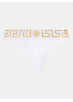 Versace Stringi AU100022 1A10011 Biały ze sklepu MODIVO w kategorii Majtki męskie - zdjęcie 181204120