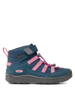 Keen Trekkingi Hikeport 2 Sport Mid Wp 1026603 Granatowy ze sklepu MODIVO w kategorii Buty trekkingowe dziecięce - zdjęcie 181204200