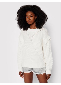 IRO Sweter Acia AP241 Beżowy Relaxed Fit ze sklepu MODIVO w kategorii Swetry damskie - zdjęcie 181204204
