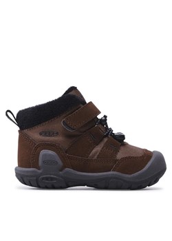 Keen Trekkingi Knotch Chukka 1026740 Brązowy ze sklepu MODIVO w kategorii Buty zimowe dziecięce - zdjęcie 181204292