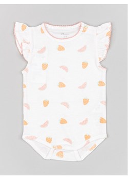 Zippy Body dziecięce ZNGAP0304 23006 Écru Regular Fit ze sklepu MODIVO w kategorii Body niemowlęce - zdjęcie 181204332