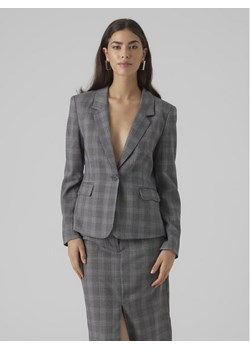 Vero Moda Marynarka Malin 10299895 Szary Slim Fit ze sklepu MODIVO w kategorii Marynarki damskie - zdjęcie 181204403