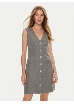 Guess Sukienka koktajlowa Doris W4BK11 WGIF2 Szary Slim Fit ze sklepu MODIVO w kategorii Sukienki - zdjęcie 181204433