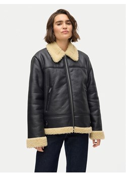 Vero Moda Kurtka z imitacji skóry Kay 10310165 Czarny Regular Fit ze sklepu MODIVO w kategorii Kurtki damskie - zdjęcie 181204604