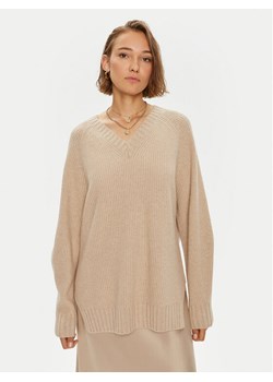 Weekend Max Mara Sweter 2425366132 Beżowy Regular Fit - id: 0000304199882 - marki Max Mara - 181204640 Weekend Max Mara Sweter 2425366132 Beżowy Regular Fit ze sklepu MODIVO w kategorii Swetry damskie - zdjęcie 181204640