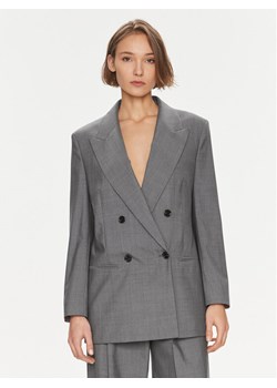 Boss Marynarka Jarmina 50505587 Szary Relaxed Fit ze sklepu MODIVO w kategorii Marynarki damskie - zdjęcie 181204690