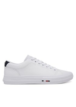 Tommy Hilfiger Sneakersy Th Hi Vulc Street Lth Patch FM0FM05312 Biały ze sklepu MODIVO w kategorii Buty sportowe męskie - zdjęcie 181204704