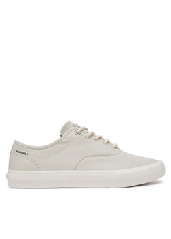 Tommy Hilfiger Tenisówki Th Hi Vulc Low Oxford Twill FM0FM05400 Biały ze sklepu MODIVO w kategorii Trampki męskie - zdjęcie 181204721