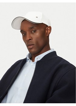 Tommy Hilfiger Czapka z daszkiem Corp Flannel AM0AM13164 Biały ze sklepu MODIVO w kategorii Czapki z daszkiem męskie - zdjęcie 181204761