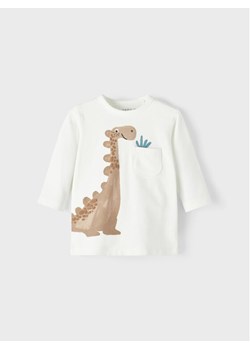 NAME IT Bluzka 13212749 Biały Regular Fit ze sklepu MODIVO w kategorii Kaftaniki i bluzki - zdjęcie 181204940