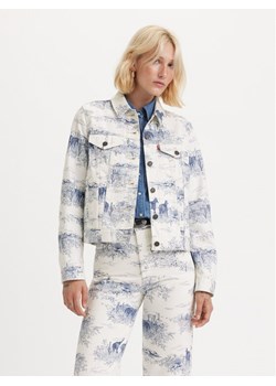Levi's® Kurtka jeansowa The Original Trucker 29945-0161 Biały Regular Fit ze sklepu MODIVO w kategorii Kurtki damskie - zdjęcie 181204994