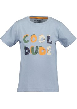 Blue Seven T-Shirt 802276 X Błękitny Regular Fit ze sklepu MODIVO w kategorii Bluzki dziewczęce - zdjęcie 181205090