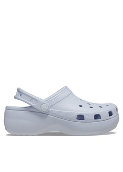 Crocs Klapki Classic Platform Clog W 206750 Niebieski ze sklepu MODIVO w kategorii Klapki damskie - zdjęcie 181205123