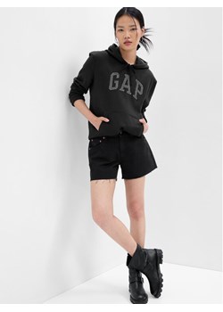 Gap Bluza 796099-01 Czarny Regular Fit ze sklepu MODIVO w kategorii Bluzy damskie - zdjęcie 181205200
