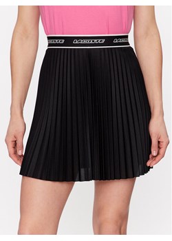 Lacoste Spódnica plisowana JF4342 Czarny Regular Fit ze sklepu MODIVO w kategorii Spódnice - zdjęcie 181205240