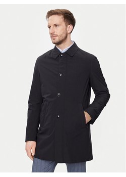 Bugatti Płaszcz przejściowy 535400-59030 Granatowy Slim Fit ze sklepu MODIVO w kategorii Płaszcze męskie - zdjęcie 181205342
