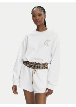 Just Cavalli Bluza 78PAIE01 Biały Regular Fit ze sklepu MODIVO w kategorii Bluzy damskie - zdjęcie 181205424