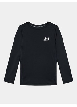 Under Armour Koszulka techniczna Ua Hg Armour Ls 1361731 Czarny Fitted Fit ze sklepu MODIVO w kategorii T-shirty chłopięce - zdjęcie 181205451