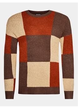 INDICODE Sweter Bjor 35-706 Kolorowy Regular Fit ze sklepu MODIVO w kategorii Swetry męskie - zdjęcie 181205554