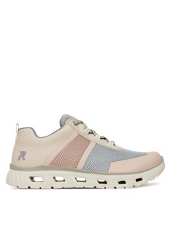 Rieker Sneakersy M6006-90 Beżowy ze sklepu MODIVO w kategorii Buty sportowe damskie - zdjęcie 181205561