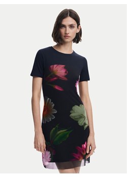 Desigual Sukienka codzienna Hamburgo 25SWVK14 Czarny Slim Fit ze sklepu MODIVO w kategorii Sukienki - zdjęcie 181205622