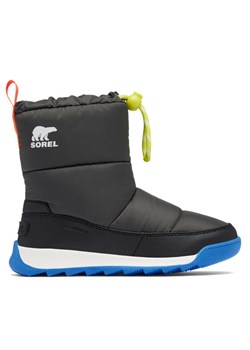 Sorel Śniegowce Youth Whitney™ II Plus Puffy Wp 2088571093 Szary ze sklepu MODIVO w kategorii Buty zimowe dziecięce - zdjęcie 181205730