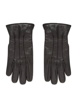 Jack&Jones Rękawiczki Męskie Jacmontana Leather Gloves Noos 12125090 Czarny ze sklepu MODIVO w kategorii Rękawiczki męskie - zdjęcie 181205904
