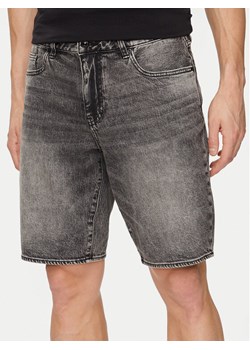 Armani Exchange Szorty jeansowe 3DZJ65 Z1KQZ 0204 Czarny Regular Fit ze sklepu MODIVO w kategorii Spodenki męskie - zdjęcie 181206123