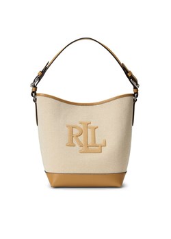 LAUREN RALPH LAUREN Torebka 431966757001 Beżowy ze sklepu MODIVO w kategorii Torby Shopper bag - zdjęcie 181206130