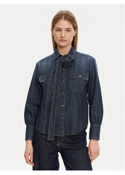Marella Koszula jeansowa Nizere 2513111124 Granatowy Regular Fit ze sklepu MODIVO w kategorii Koszule damskie - zdjęcie 181206182