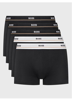 Boss Komplet 5 par bokserek Essential 50475275 Czarny ze sklepu MODIVO w kategorii Majtki męskie - zdjęcie 181206193