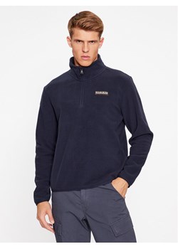 Napapijri Polar NP0A4HDV Granatowy Regular Fit ze sklepu MODIVO w kategorii Bluzy męskie - zdjęcie 181206223