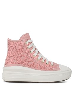 Converse Trampki Chuck Taylor All Star Move A03951C Różowy ze sklepu MODIVO w kategorii Trampki damskie - zdjęcie 181206243
