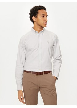 U.S. Polo Assn. Koszula MUP3516 Szary Regular Fit ze sklepu MODIVO w kategorii Koszule męskie - zdjęcie 181206294