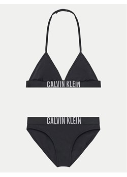 Calvin Klein Swimwear Strój kąpielowy KY0KY00090 Czarny ze sklepu MODIVO w kategorii Stroje kąpielowe - zdjęcie 181206403