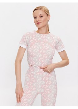 Guess T-Shirt V3GP08 KBP41 Różowy Regular Fit ze sklepu MODIVO w kategorii Bluzki damskie - zdjęcie 181206574