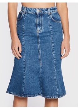 Pinko Spódnica jeansowa Gracchio 1J1119 A0A0 Niebieski Regular Fit ze sklepu MODIVO w kategorii Spódnice - zdjęcie 181206591